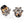 Load image into Gallery viewer, Automotive License Plate Bolts (Bolt Covers), 1 pair