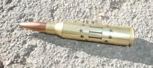 .338 Lapua Magnum Bullet Pen (create your own design!)
