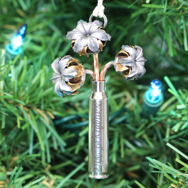 Naughty & Nice Ordnance Ornament (Christmas tree ornament)