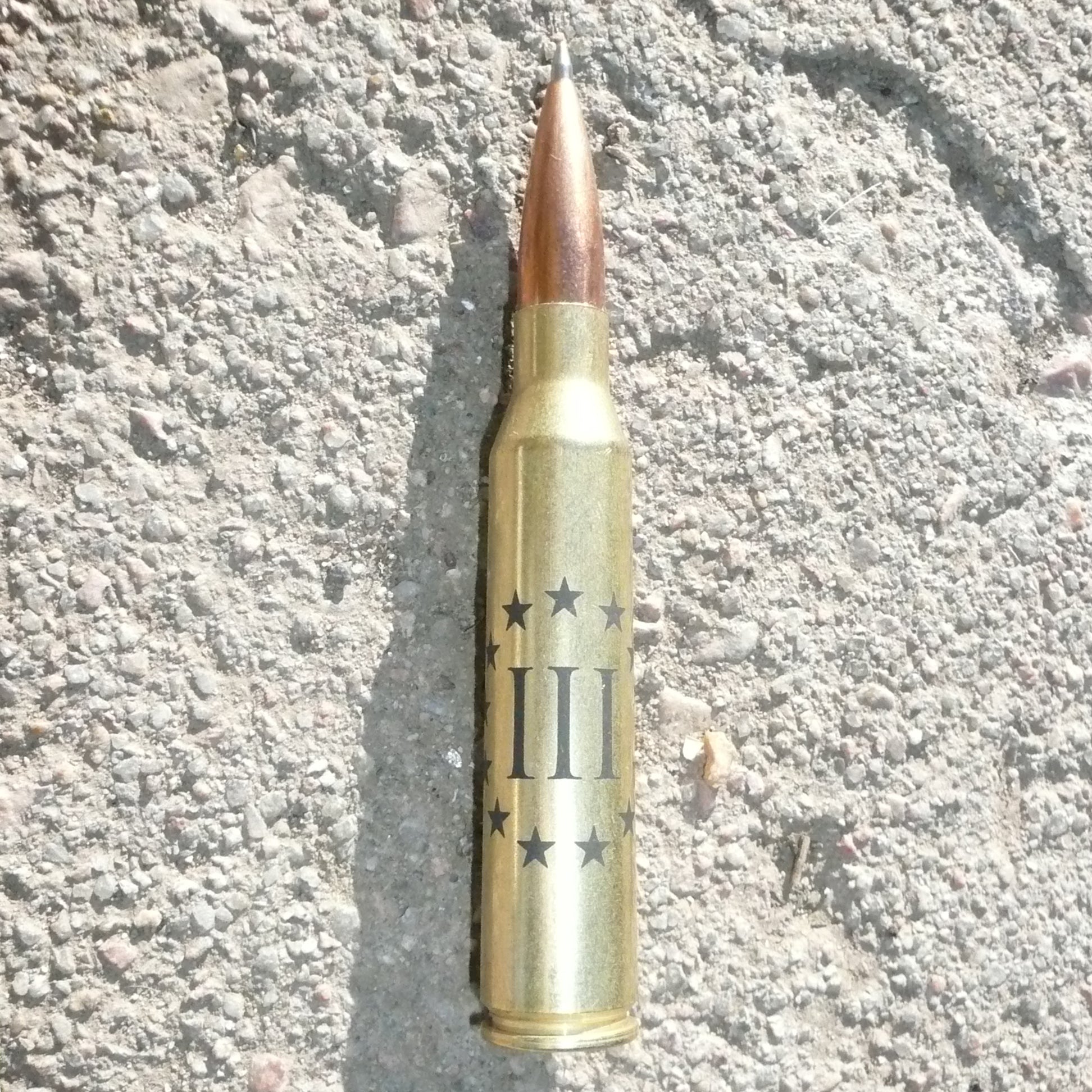 338 Razorback 338 Lapua Ammo In Hand