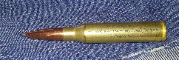 .338 Lapua Magnum Bullet Pen (choose one of our designs!)